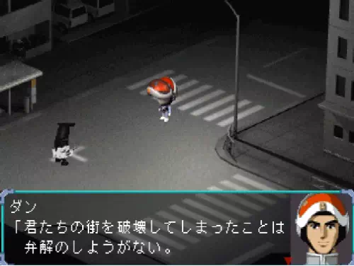 ダンが「君たちの街を破壊してしまったことは弁解のしようがない」と認める場面